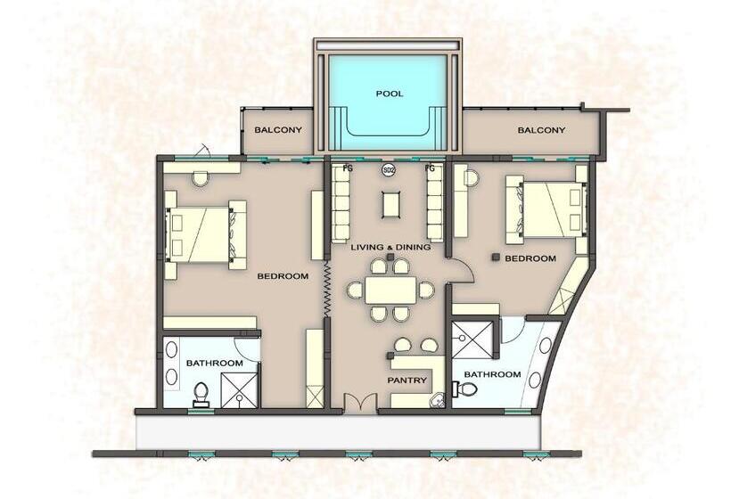 Люкс, Uga Bay Pasikuda