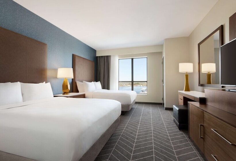 Люкс Кровать Квин, Embassy Suites By Hilton Wilmington Riverfront