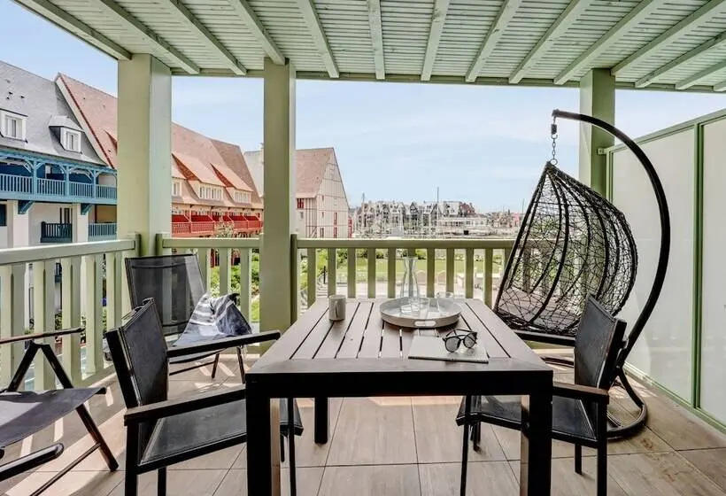 景色の見える一ベッドルームアパートメント, Residence Pierre & Vacances Premium Presqu Ile De La Touques