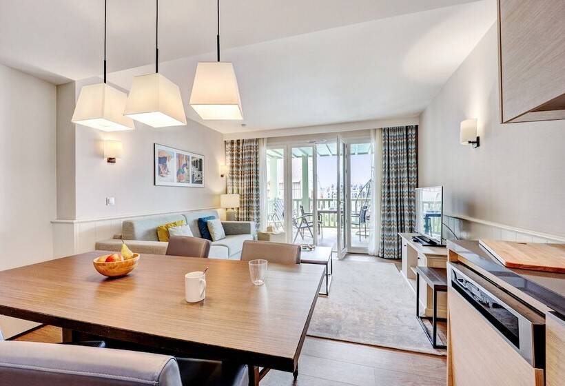 景色の見える一ベッドルームアパートメント, Residence Pierre & Vacances Premium Presqu Ile De La Touques