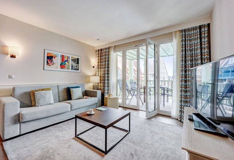 Апартаменты 1 Спальня с Видом, Residence Pierre & Vacances Premium Presqu Ile De La Touques