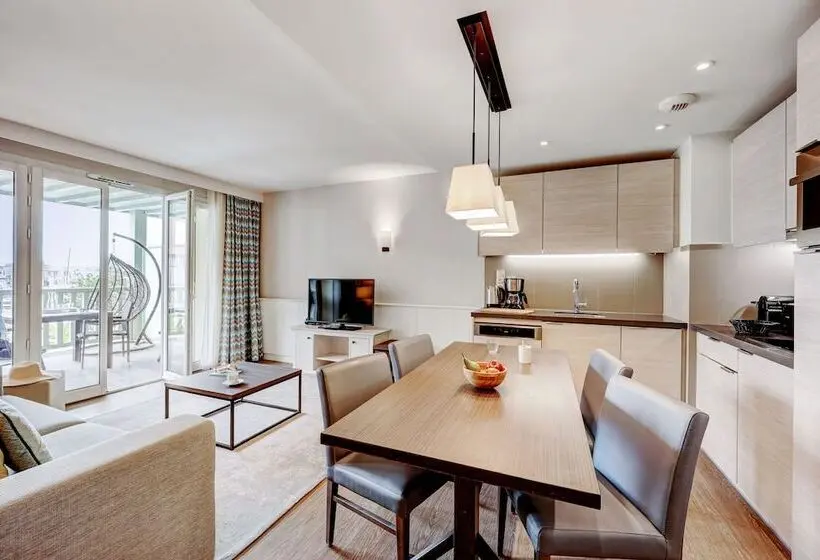 景色の見える一ベッドルームアパートメント, Residence Pierre & Vacances Premium Presqu Ile De La Touques