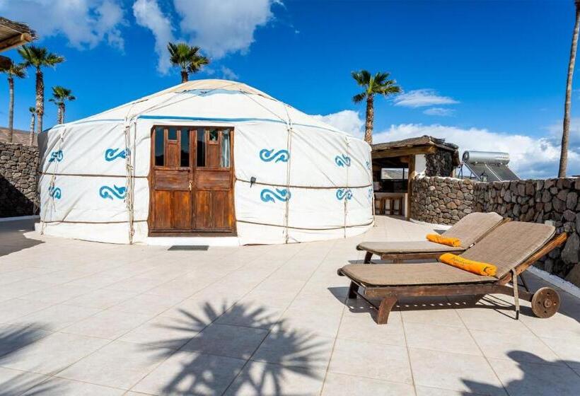 带海景的标准房, Eco Village Finca De Arrieta   Yurts And Stone Cottages   Shared Pool   Walking Distance To Arrieta