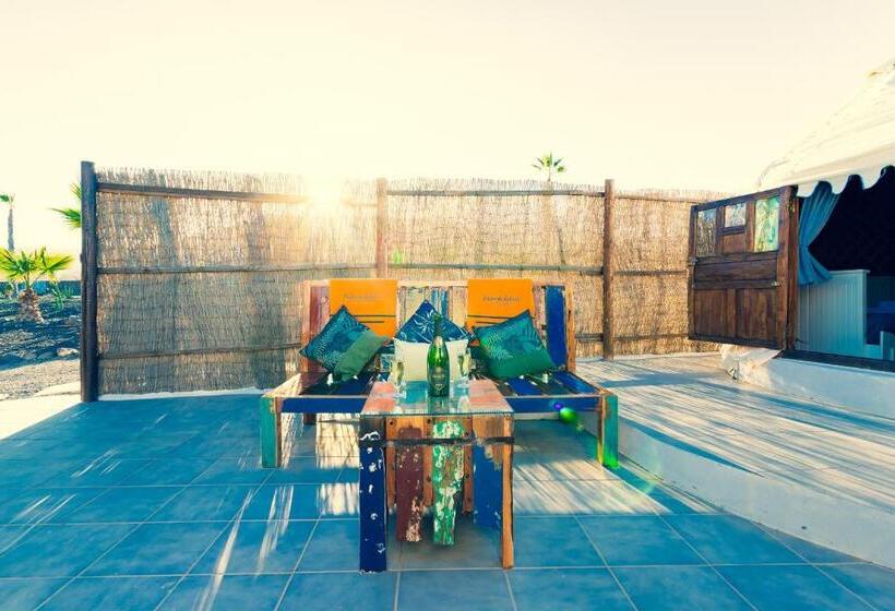 Habitación Familiar Vista Mar, Eco Village Finca De Arrieta   Yurts And Stone Cottages   Shared Pool   Walking Distance To Arrieta