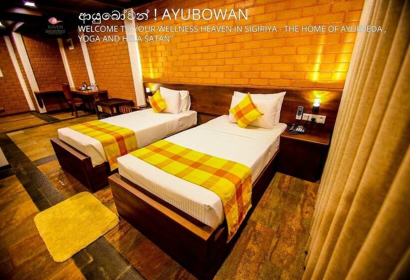 デラックスルーム, Kaveri Resort Sigiriya