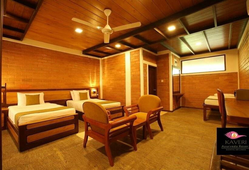 デラックスルーム, Kaveri Resort Sigiriya