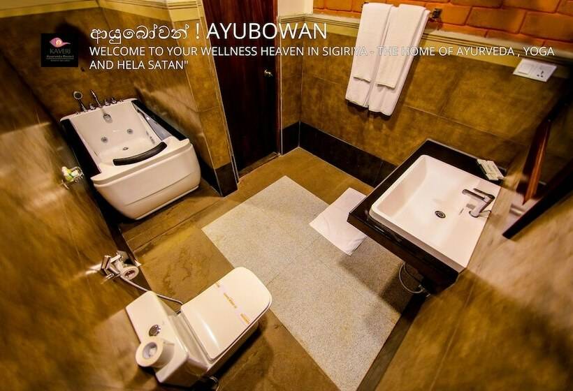 デラックスルーム, Kaveri Resort Sigiriya