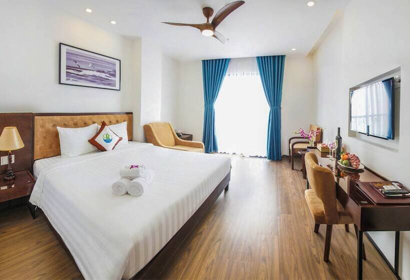 اتاق لوکس با چشمانداز شهر, Ritzy Boutique Hotel Da Nang Beach