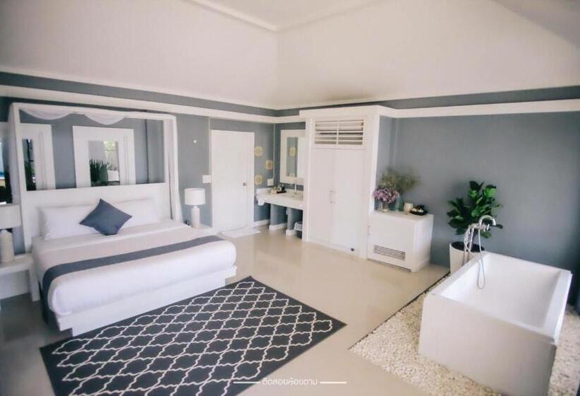 וילת חדר שינה 1 עם נוף לים, Purin Resort & Restaurant  Sha Plus