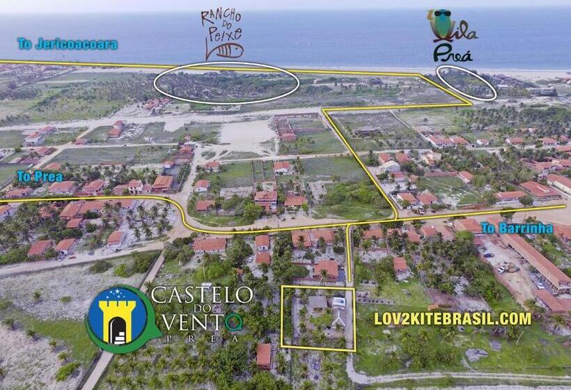 Дом 1 Спальня, Pousada Castelo Do Vento