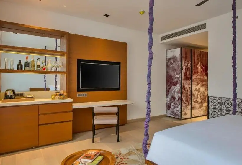 Deluxe-huone King-vuode, Azaya Beach Resort Goa