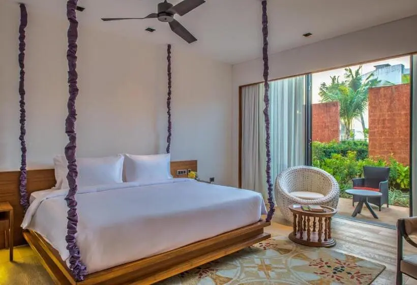 Deluxe-huone King-vuode, Azaya Beach Resort Goa