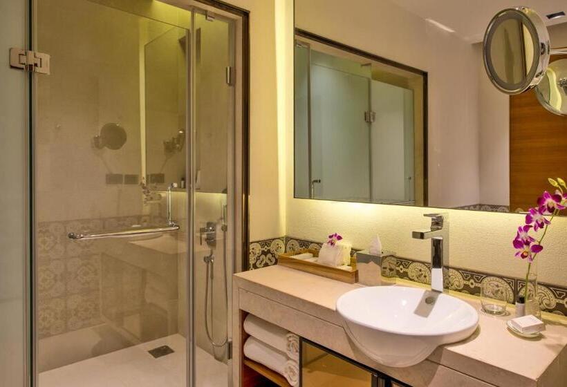 חדר דחוקס עם מיטת קינג, Azaya Beach Resort Goa