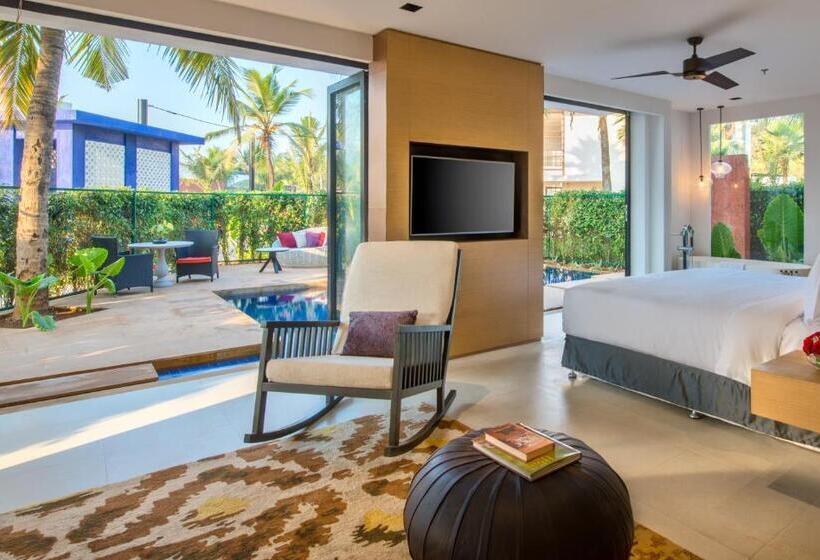 וילה דלוקס חדר שינה 1, Azaya Beach Resort Goa