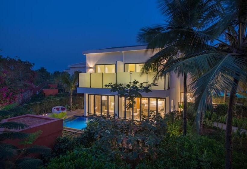 带1个卧室的豪华别墅, Azaya Beach Resort Goa
