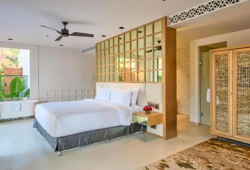 Deluxe-villa 1 Makuuhuone, Azaya Beach Resort Goa