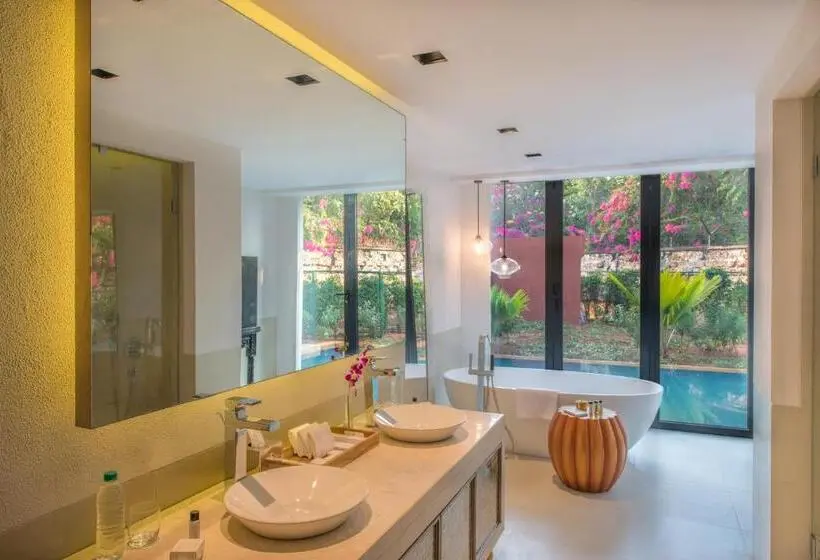 Premium-villa 1 Makuuhuone, Azaya Beach Resort Goa