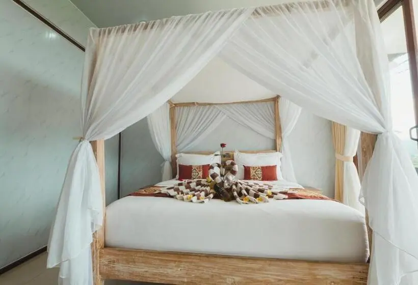 سوئیت با بالکن, Bhuana Agung Villa And Restaurant