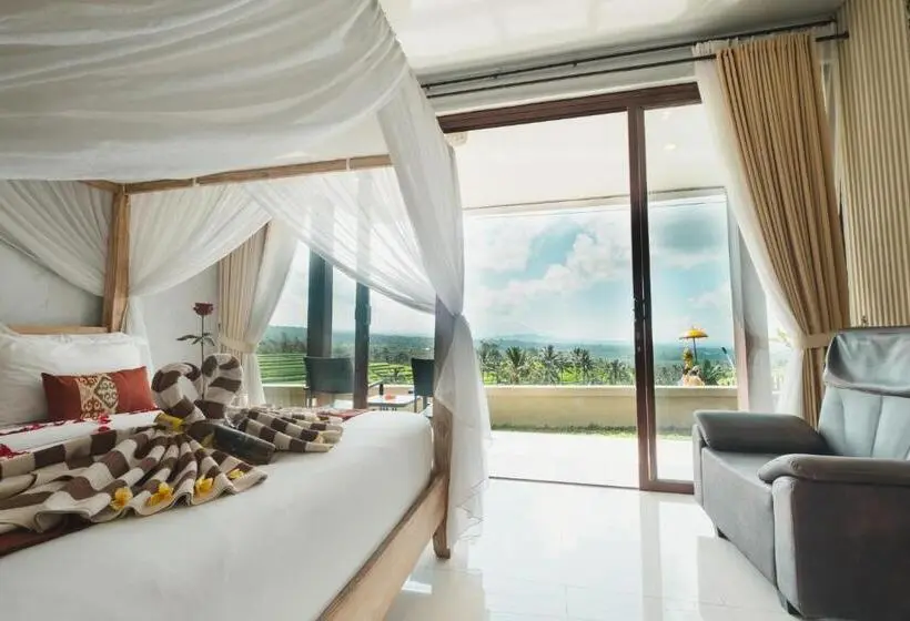 سوئیت با بالکن, Bhuana Agung Villa And Restaurant