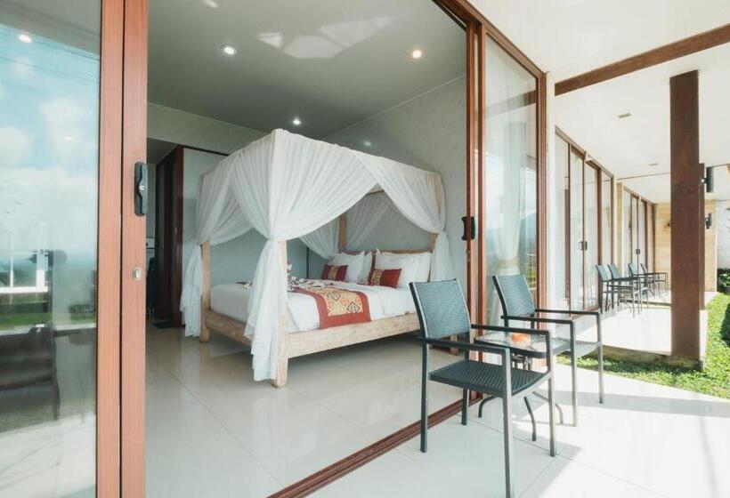 جناح مزوَّد بشرفة, Bhuana Agung Villa And Restaurant