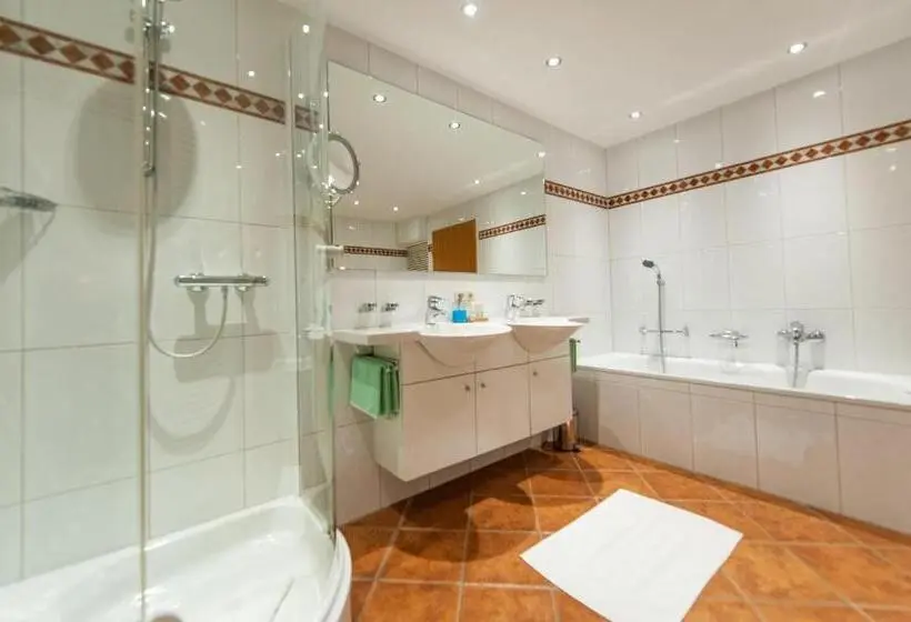 1ベッドルームのデラックスアパートメント, Quality Hosts Arlberg Hotel Bergheim