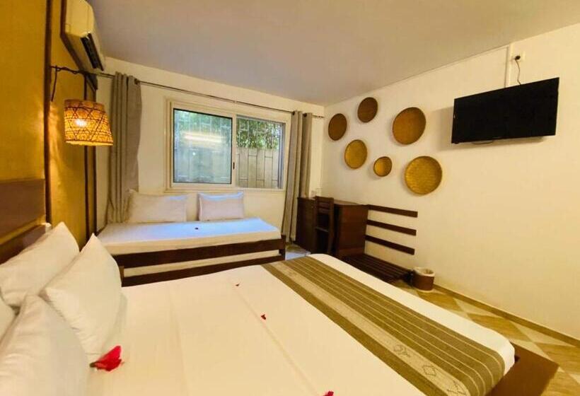 Standaardkamer met Terras, Le Jardin Exotique