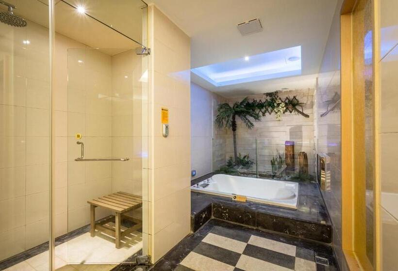디럭스 룸, Merryday Motel Zhonghe Branch