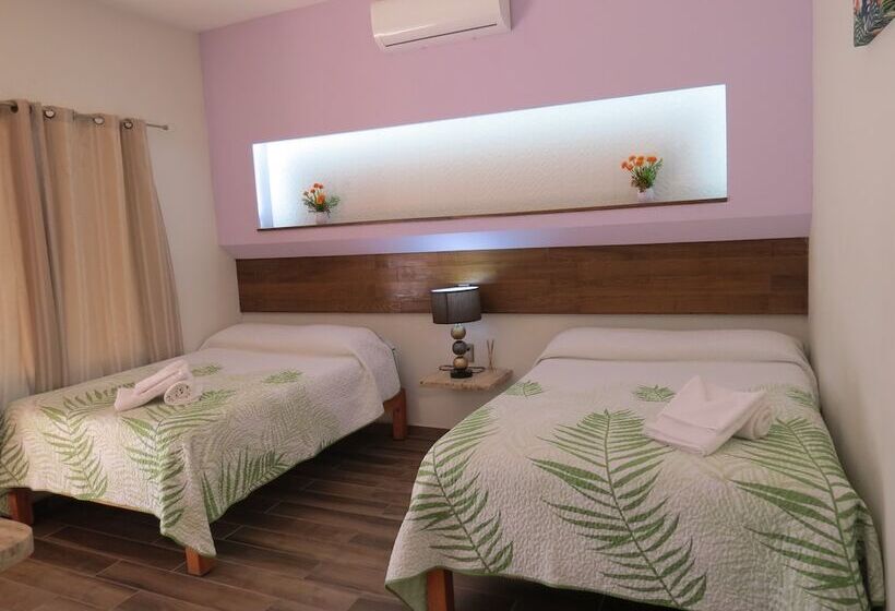 غرفة قياسية رباعية, Posada Comala