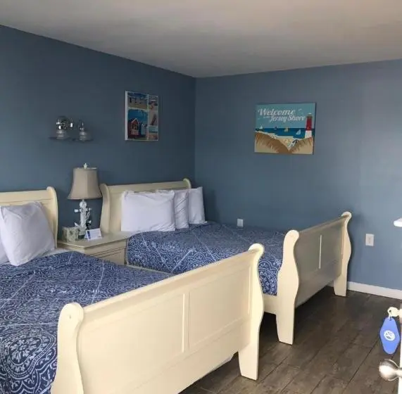 ２ダブルベッドのスタンダードルーム, Pelican Point Motel