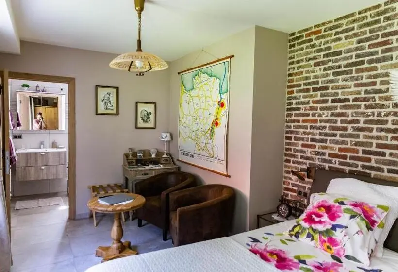 Deluxe-huone Puutarhanäkymä, B&b 't Heirweggoed