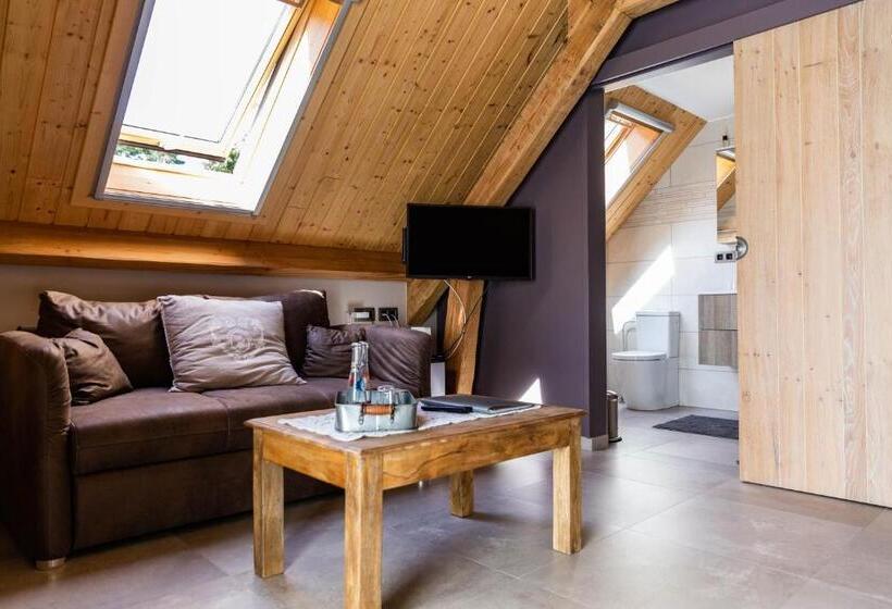 Номер Deluxe Кровать Кинг, B&b 't Heirweggoed