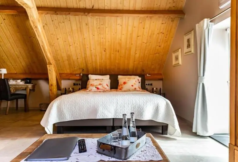 Deluxe-huone King-vuode, B&b 't Heirweggoed