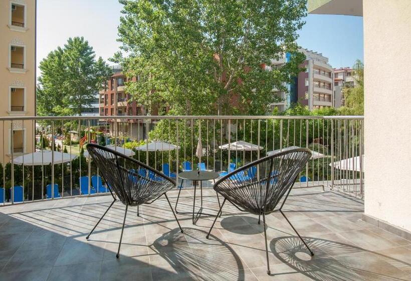 דירה בת חדר שינה 1 עם מרפסת, Mariner S Suites