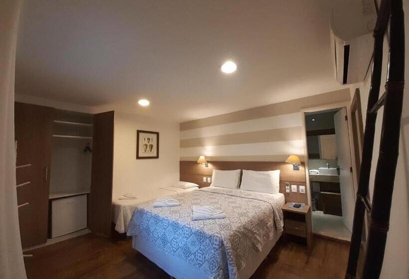 Quarto Triplo Estandar, Pousada Da Prainha