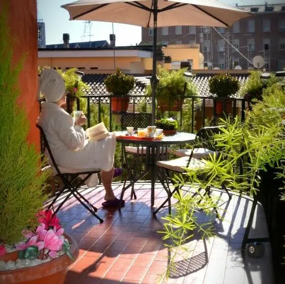 اتاق استاندارد با بالکن, Vatican Walls B&b