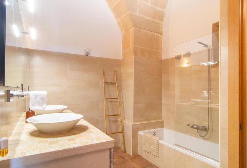 Superior studio with terrace, Finca Agroturismo Es Pujol