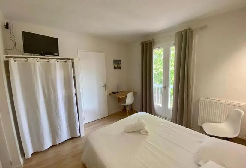 スタンダードシングルルーム, Hôtel La Ferme D En Chon