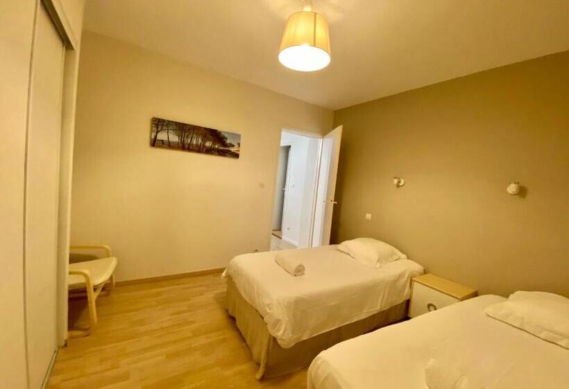 带2个卧室的公寓, Hôtel La Ferme D En Chon