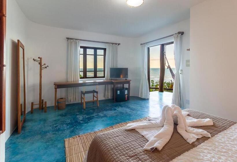 اتاق استاندارد با چشم‌انداز دریا, Pousada Beijo Do Vento