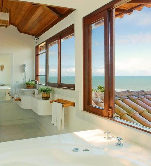 اتاق لوکس با چشم‌انداز دریا, Pousada Beijo Do Vento