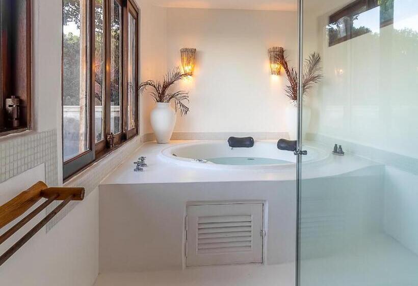 اتاق لوکس با چشم‌انداز دریا, Pousada Beijo Do Vento