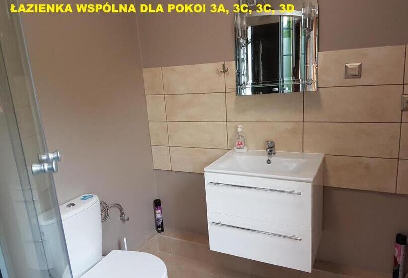 اتاق استاندارد با سرویس بهداشتی مشترک, Centrum Noclegowe Ii