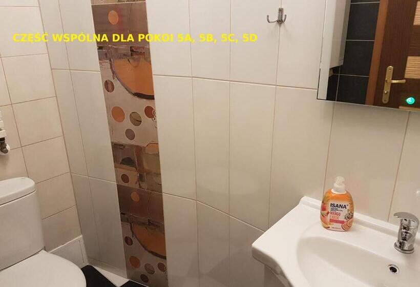 اتاق استاندارد با سرویس بهداشتی مشترک, Centrum Noclegowe Ii