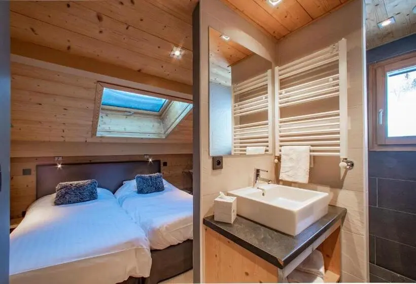Ullakkohuone, Chalet Les Rhodos
