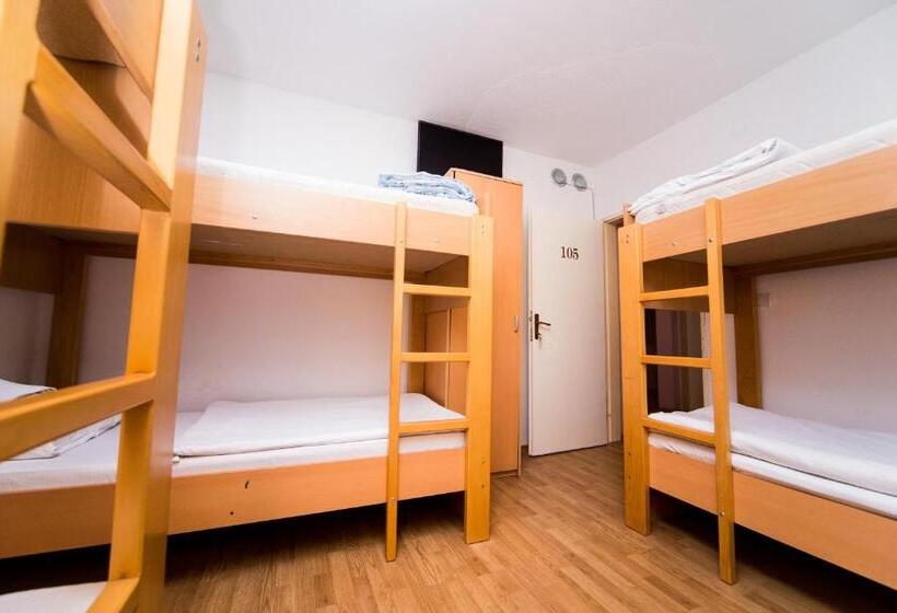 اتاق استاندارد با سرویس بهداشتی مشترک, Hostel Herz
