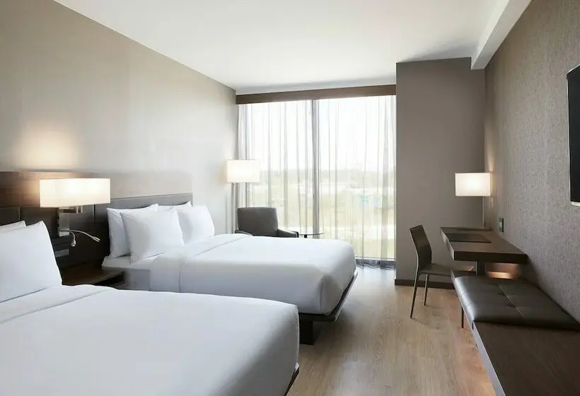 ２ダブルベッドのスタンダードルーム, Ac Hotel By Marriott Minneapolis West End