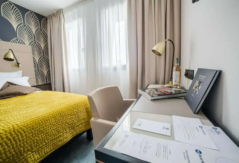 ダブルベッドのクラシックルーム, Best Western Hôtel Journel Antibes Juan Les Pins