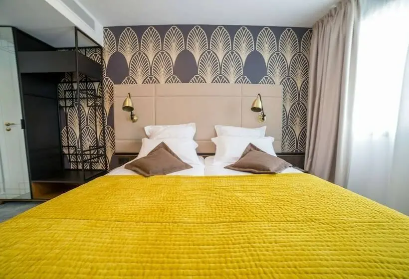 ダブルベッドのクラシックルーム, Best Western Hôtel Journel Antibes Juan Les Pins