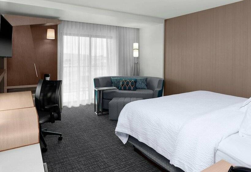 带2个双人床的标准工作室, Courtyard By Marriott Dallas Flower Mound