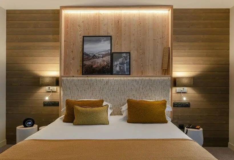 山の見えるスーペリアルーム, Ily Hôtels & Spa La Rosière